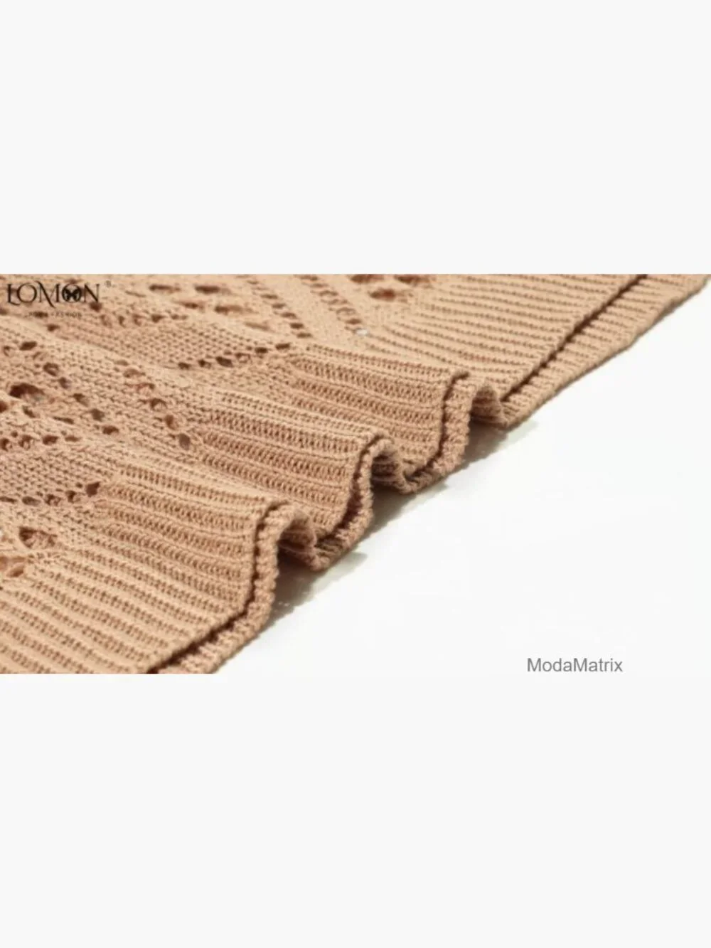 Crochet Off Shoulder Sweater 3/4 Sleeve V-Neck Beach Cover Up Loose Fit Blouse